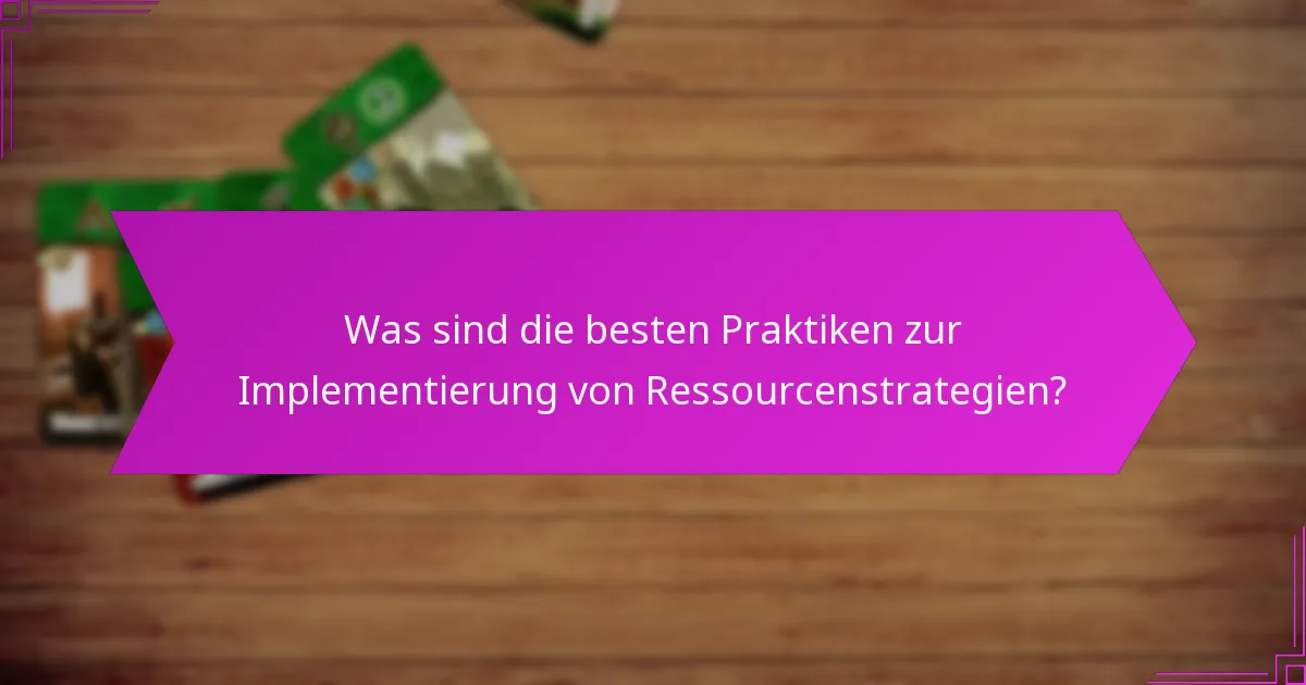 Wie können Sie das Potenzial durch Ressourcenstrategien maximieren?