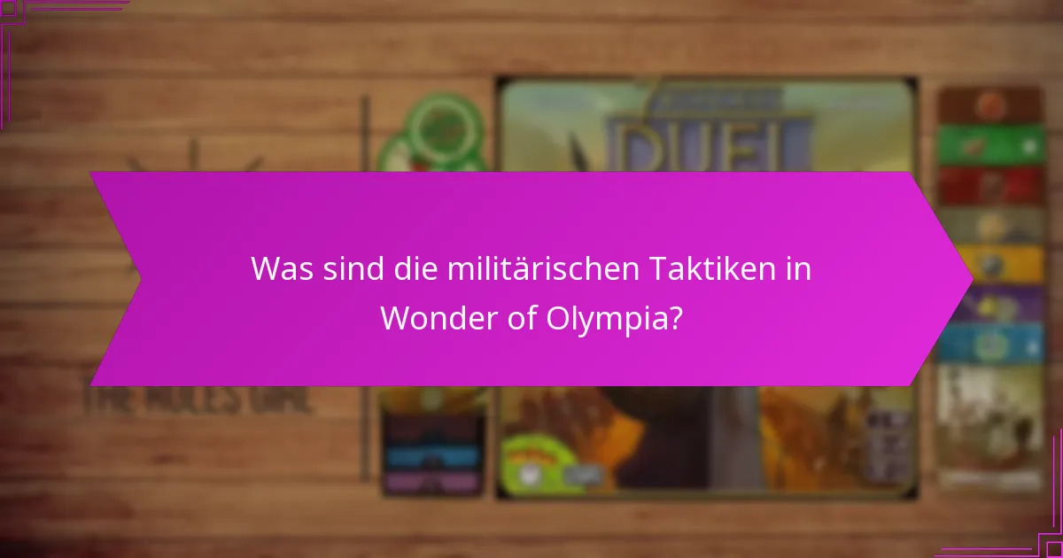 Was sind die Altersvorteile in Wonder of Olympia?