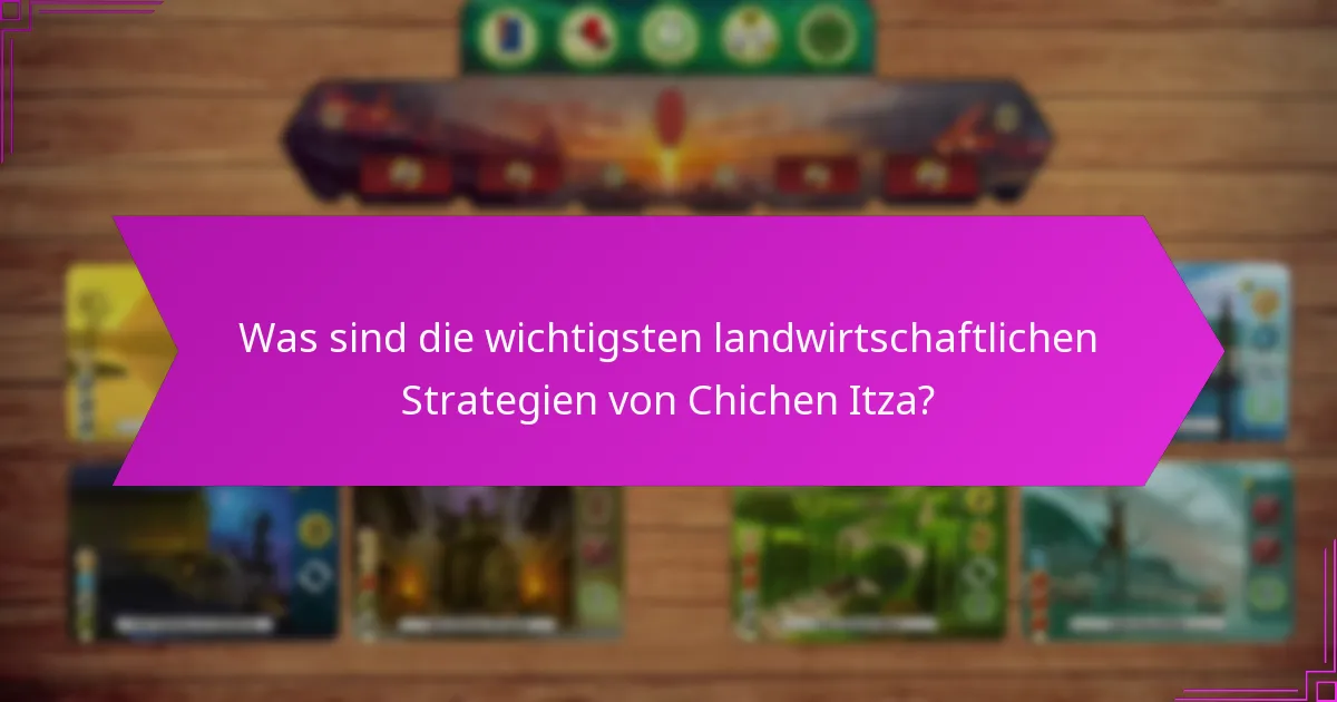 Wie haben landwirtschaftliche Strategien Ressourcenboni bereitgestellt?