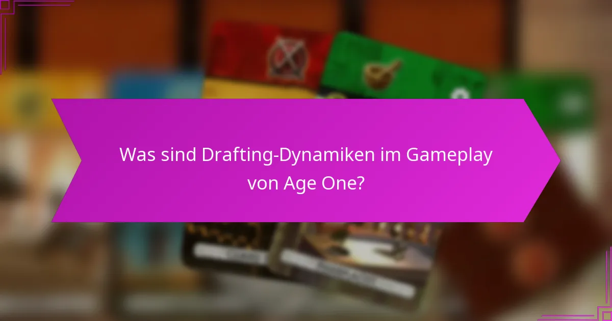 Wie manifestiert sich der Wettbewerb um Ressourcen in Age One?