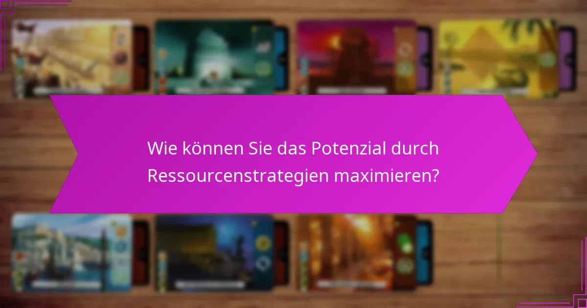 Wie schneiden verschiedene Ressourcenstrategien in ihrer Effektivität ab?